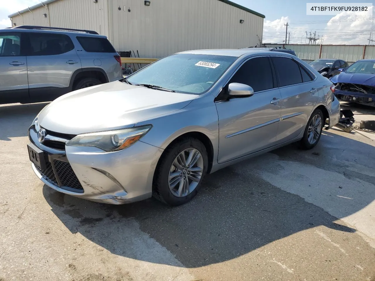 2015 Toyota Camry Le VIN: 4T1BF1FK9FU928182 Lot: 63065294