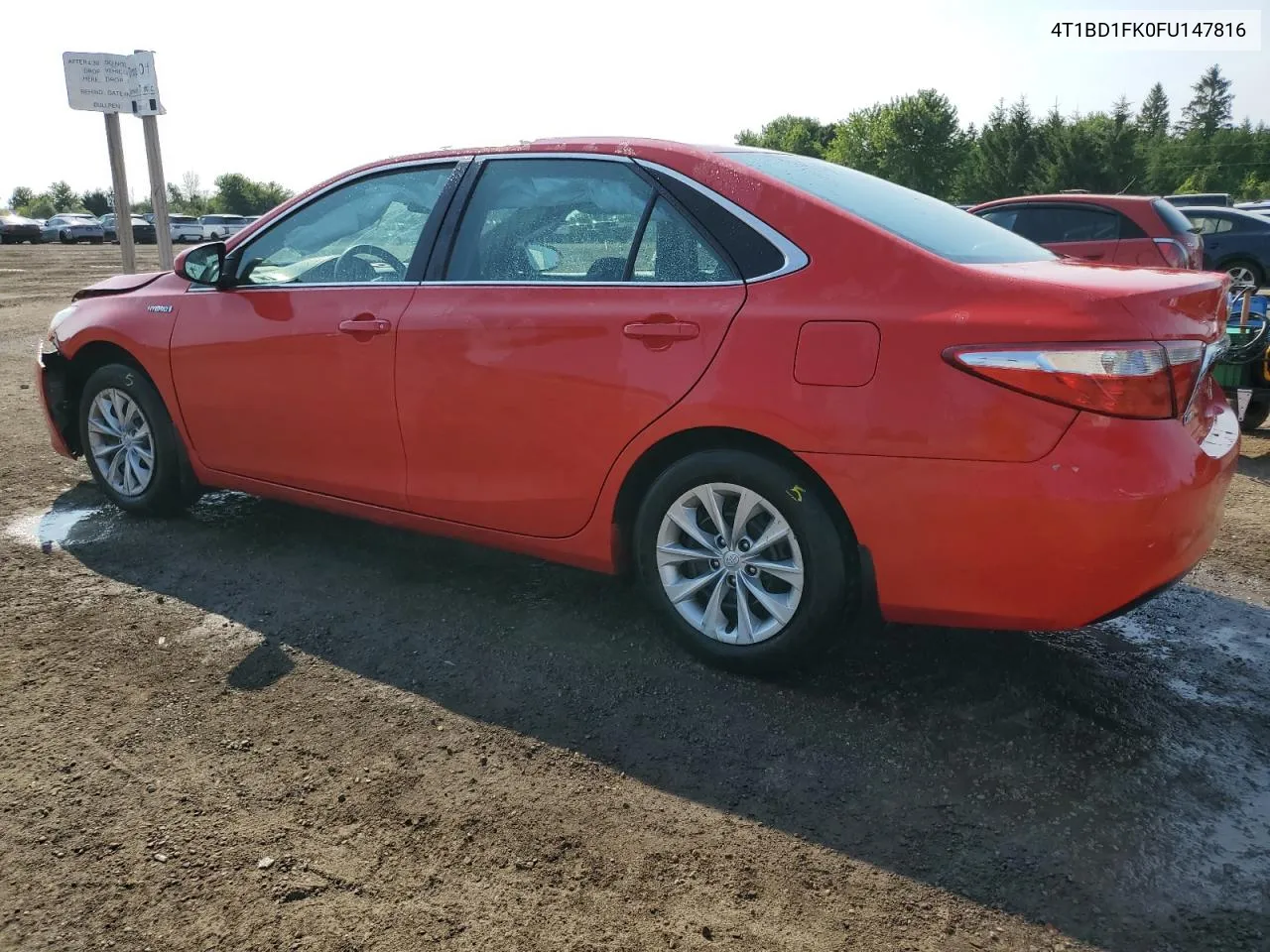 4T1BD1FK0FU147816 2015 Toyota Camry Hybrid