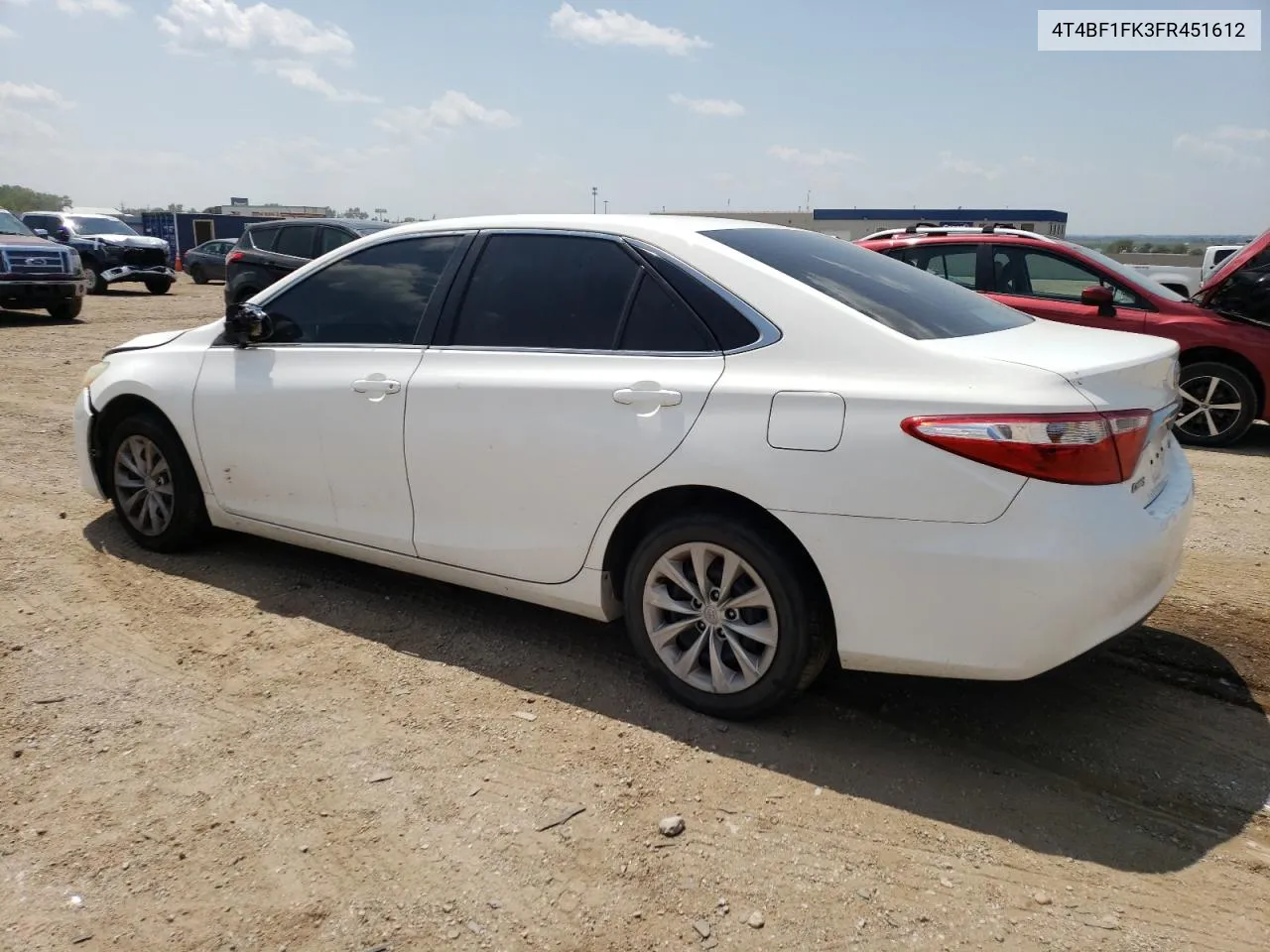 4T4BF1FK3FR451612 2015 Toyota Camry Le