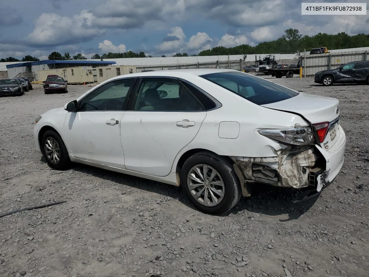 2015 Toyota Camry Le VIN: 4T1BF1FK9FU872938 Lot: 63610104