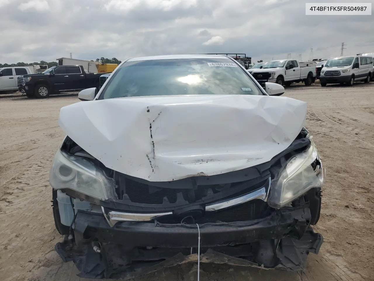 4T4BF1FK5FR504987 2015 Toyota Camry Le