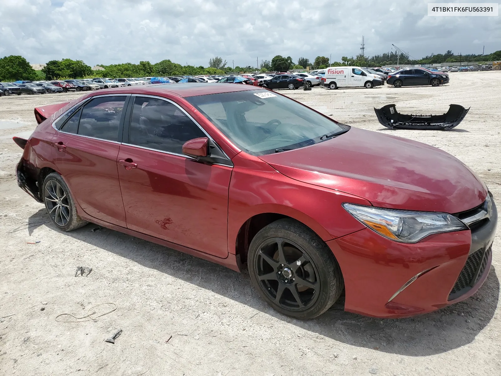 2015 Toyota Camry Xse VIN: 4T1BK1FK6FU563391 Lot: 63876464