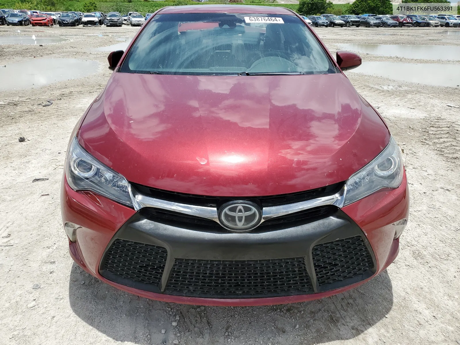 2015 Toyota Camry Xse VIN: 4T1BK1FK6FU563391 Lot: 63876464