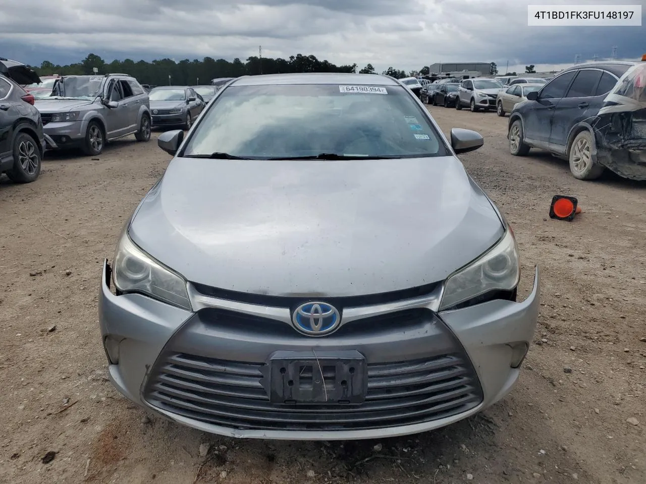 2015 Toyota Camry Hybrid VIN: 4T1BD1FK3FU148197 Lot: 64190394