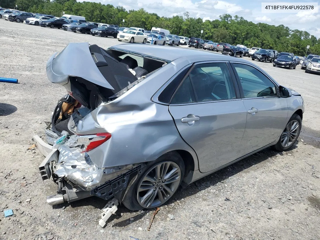 2015 Toyota Camry Le VIN: 4T1BF1FK4FU922578 Lot: 64774014