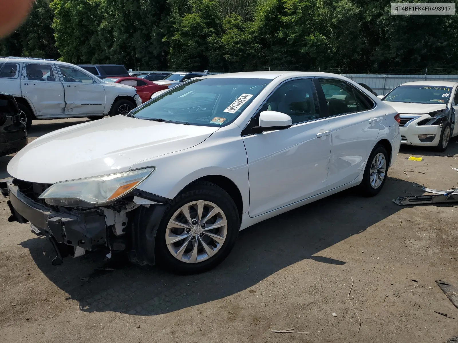 4T4BF1FK4FR493917 2015 Toyota Camry Le