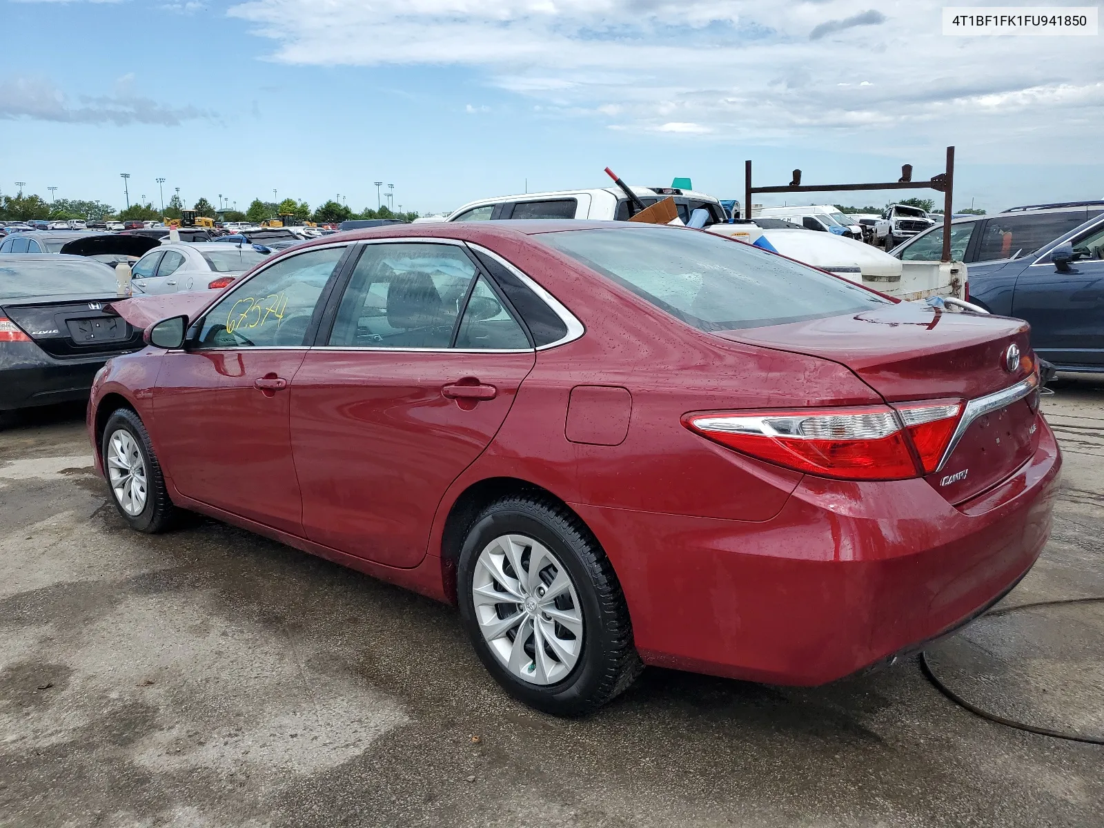 2015 Toyota Camry Le VIN: 4T1BF1FK1FU941850 Lot: 65136664