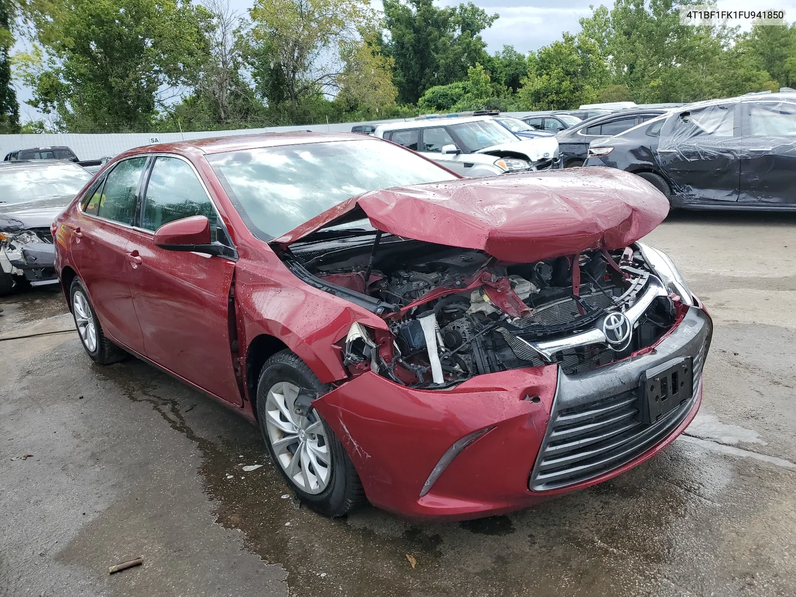 2015 Toyota Camry Le VIN: 4T1BF1FK1FU941850 Lot: 65136664