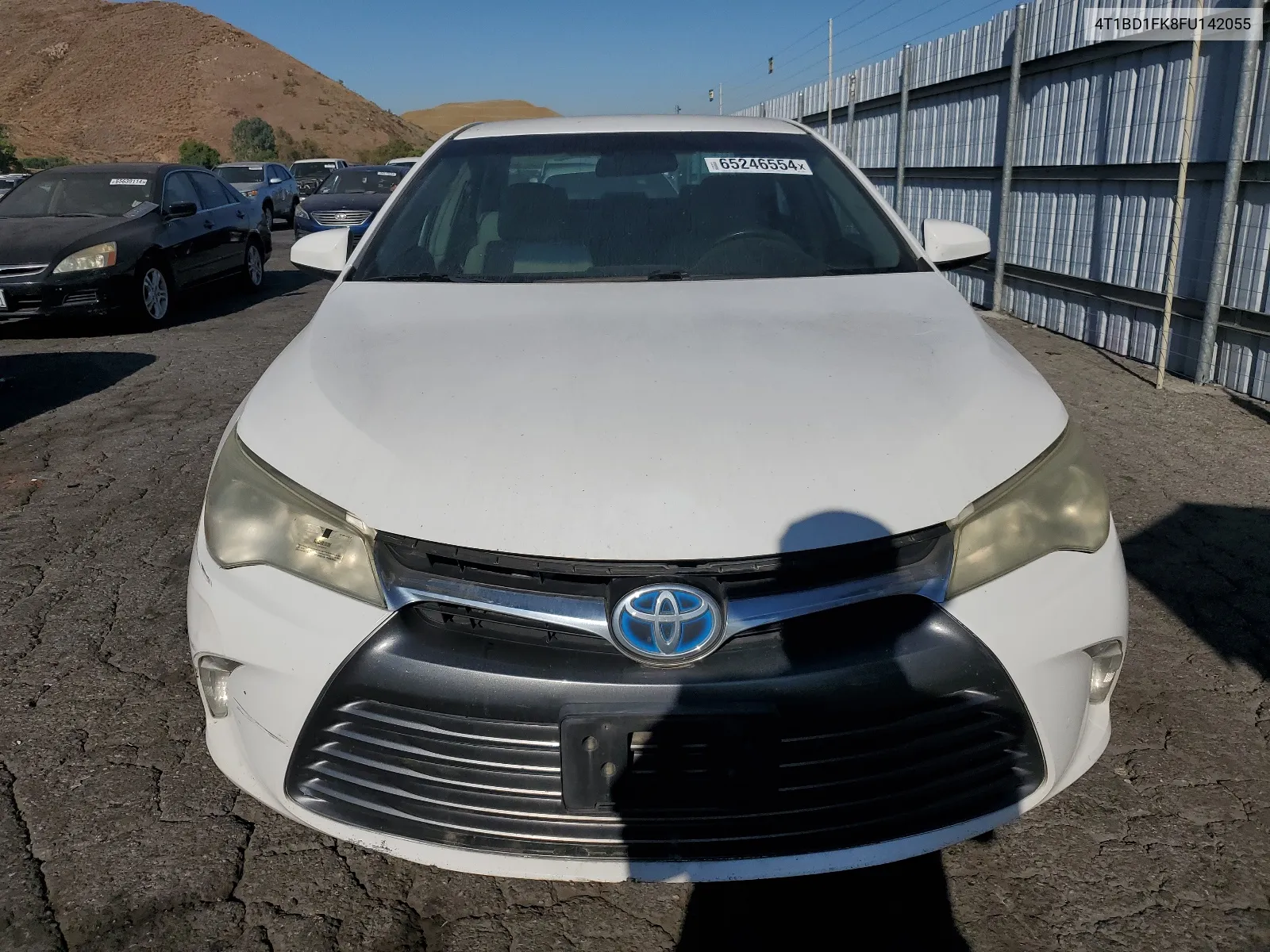 2015 Toyota Camry Hybrid VIN: 4T1BD1FK8FU142055 Lot: 65246554