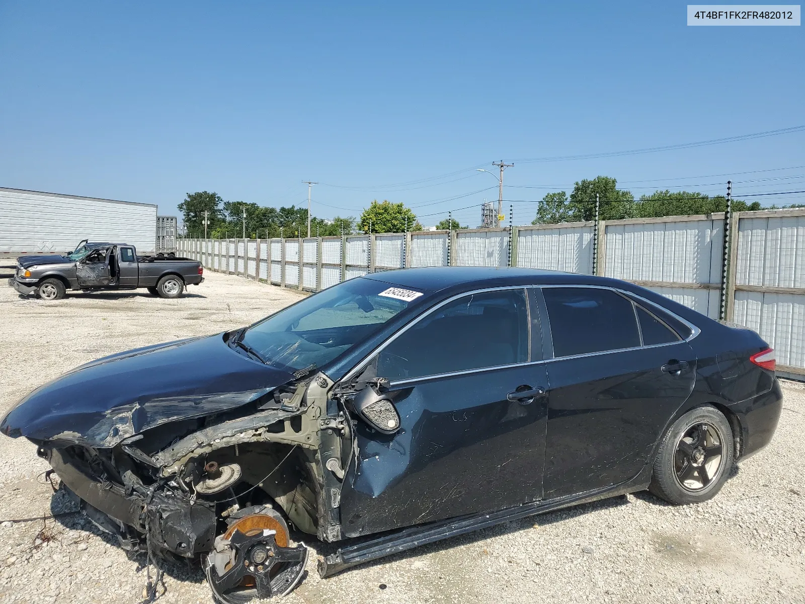 4T4BF1FK2FR482012 2015 Toyota Camry Le