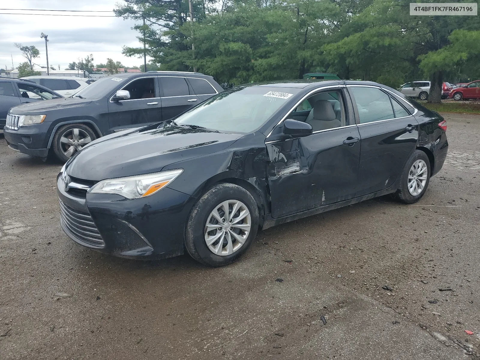 2015 Toyota Camry Le VIN: 4T4BF1FK7FR467196 Lot: 65472884