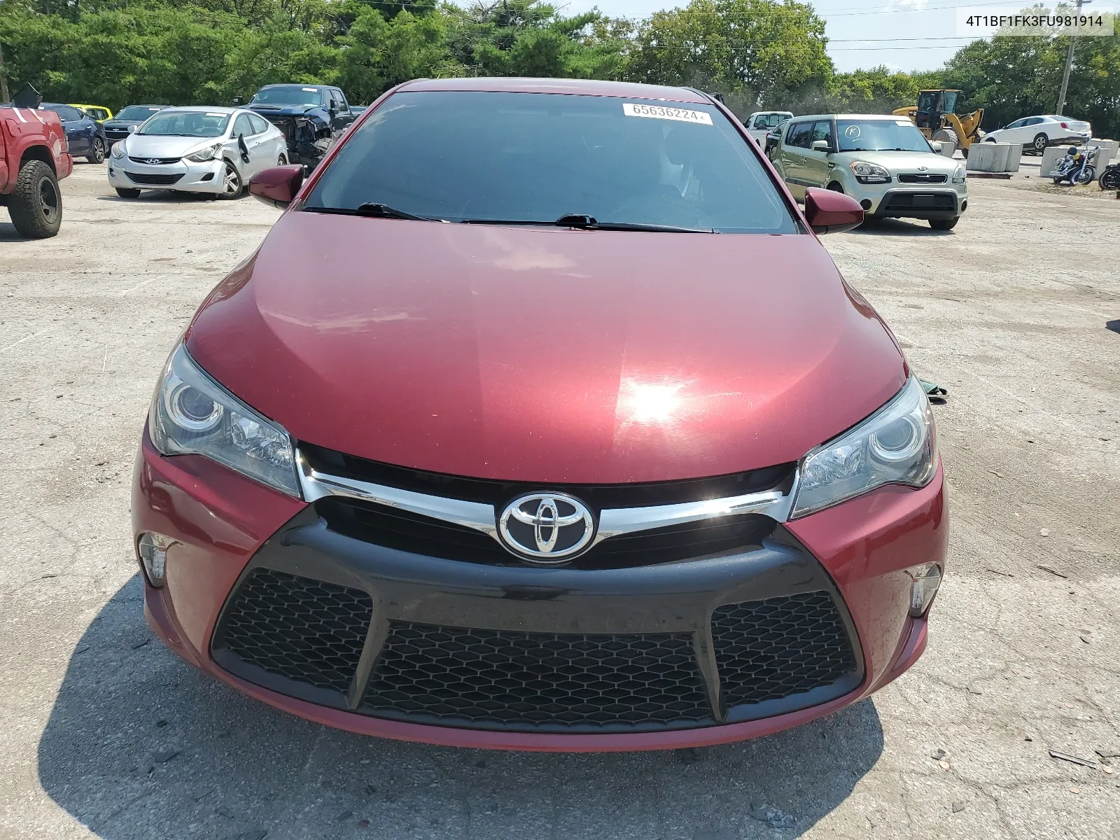 2015 Toyota Camry Le VIN: 4T1BF1FK3FU981914 Lot: 65636224