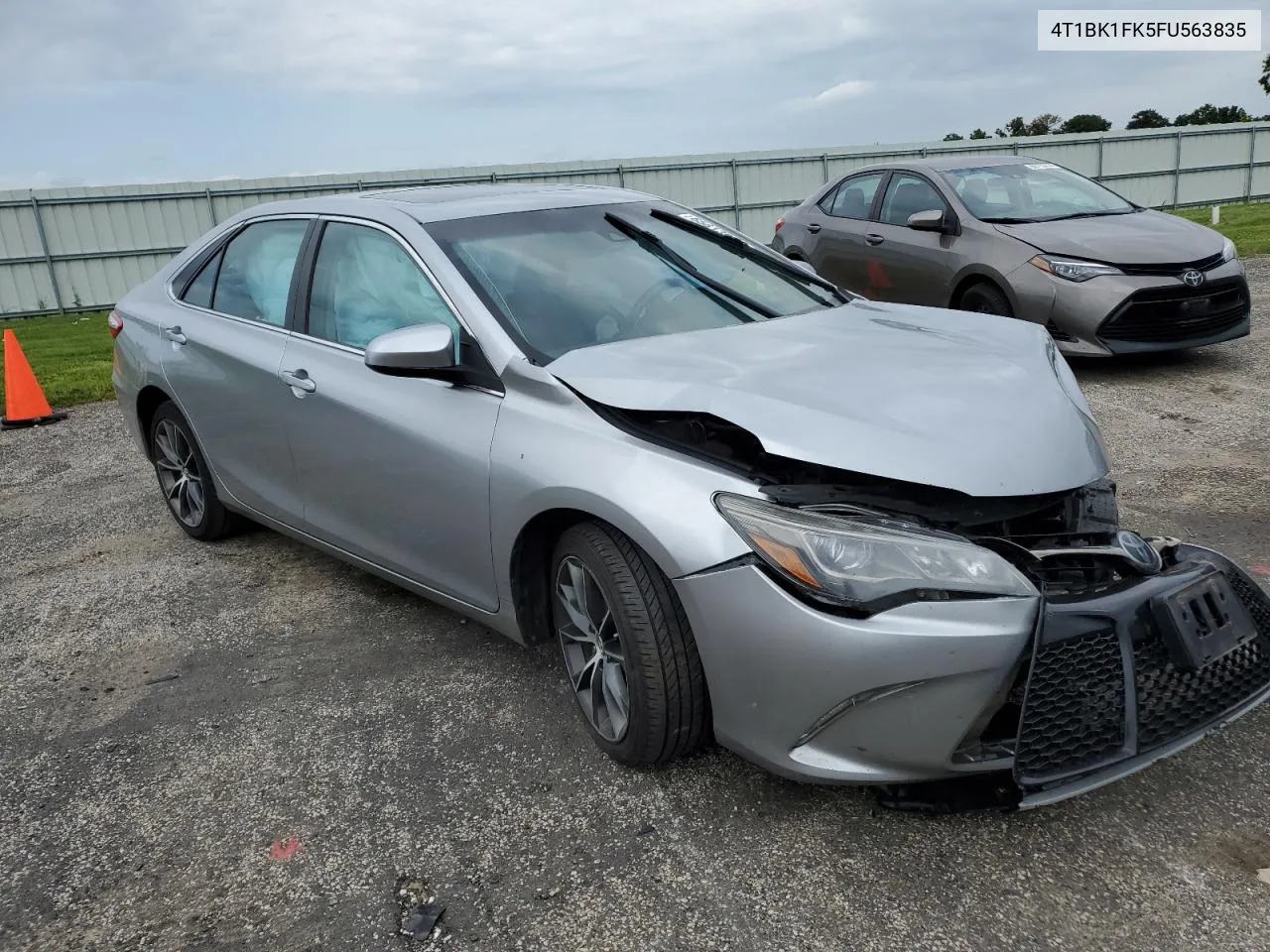 2015 Toyota Camry Xse VIN: 4T1BK1FK5FU563835 Lot: 65813904