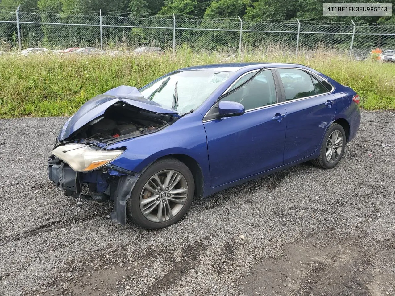 2015 Toyota Camry Le VIN: 4T1BF1FK3FU985543 Lot: 66560104