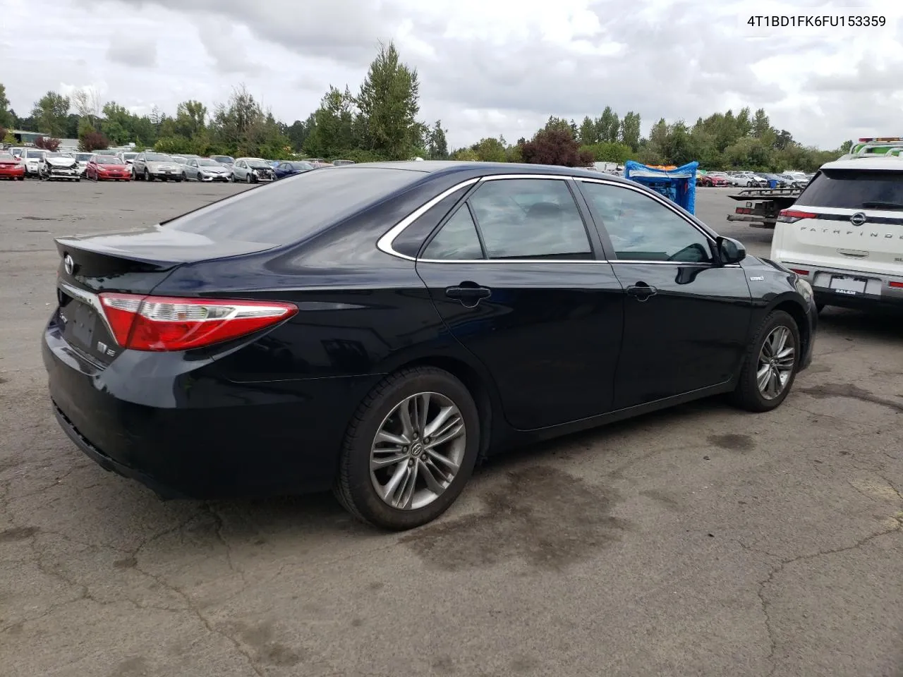 2015 Toyota Camry Hybrid VIN: 4T1BD1FK6FU153359 Lot: 66623724