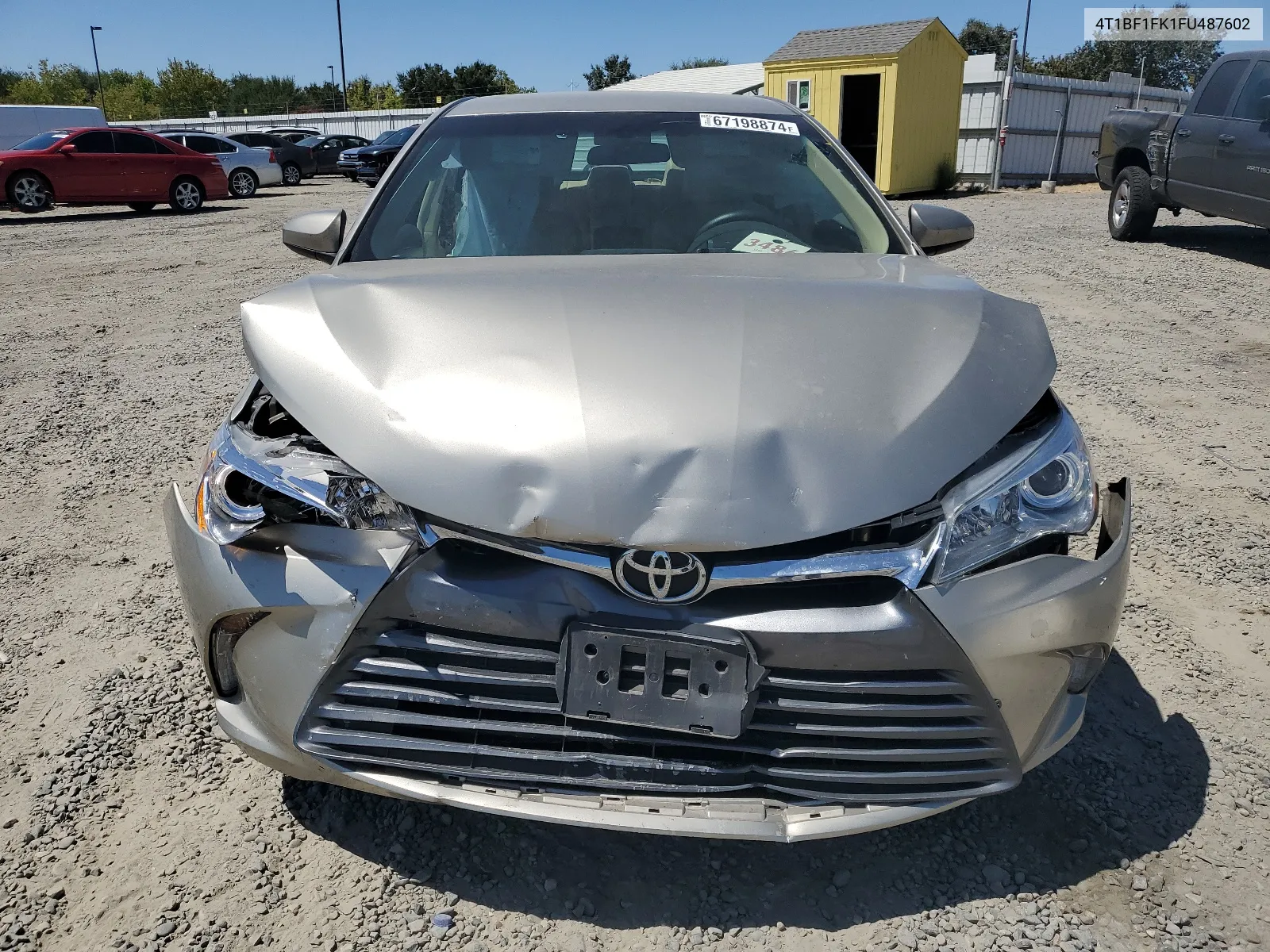 2015 Toyota Camry Le VIN: 4T1BF1FK1FU487602 Lot: 67198874