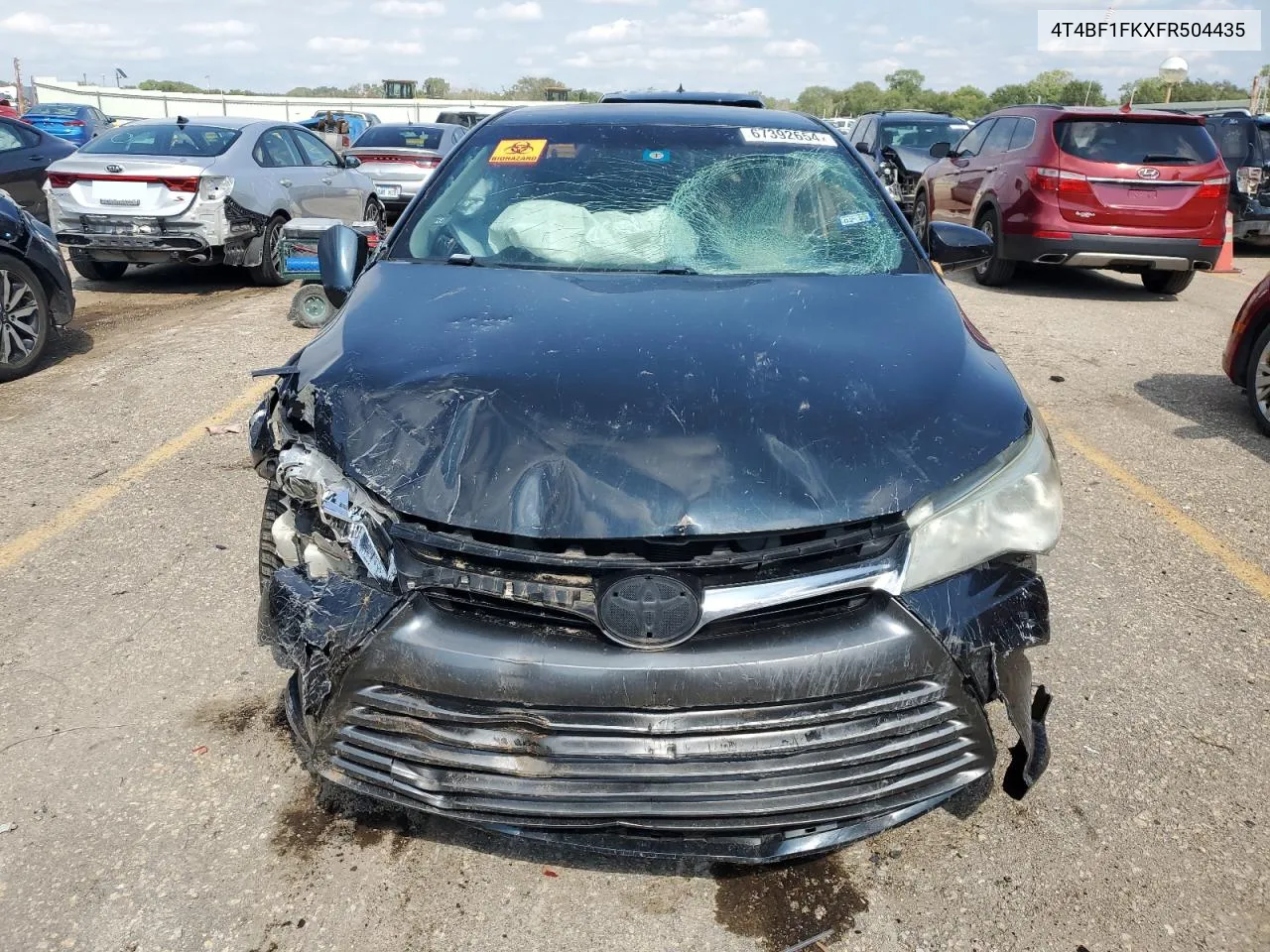 4T4BF1FKXFR504435 2015 Toyota Camry Le