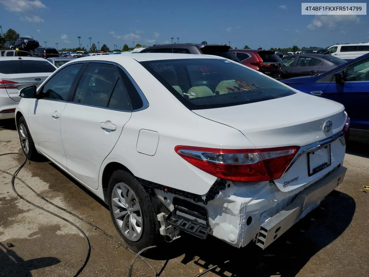 2015 Toyota Camry Le VIN: 4T4BF1FKXFR514799 Lot: 67526324