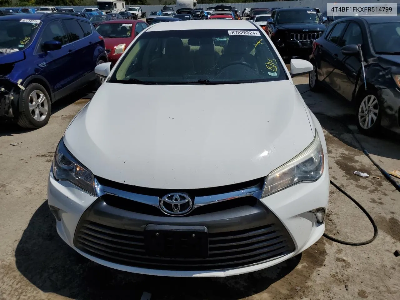 2015 Toyota Camry Le VIN: 4T4BF1FKXFR514799 Lot: 67526324