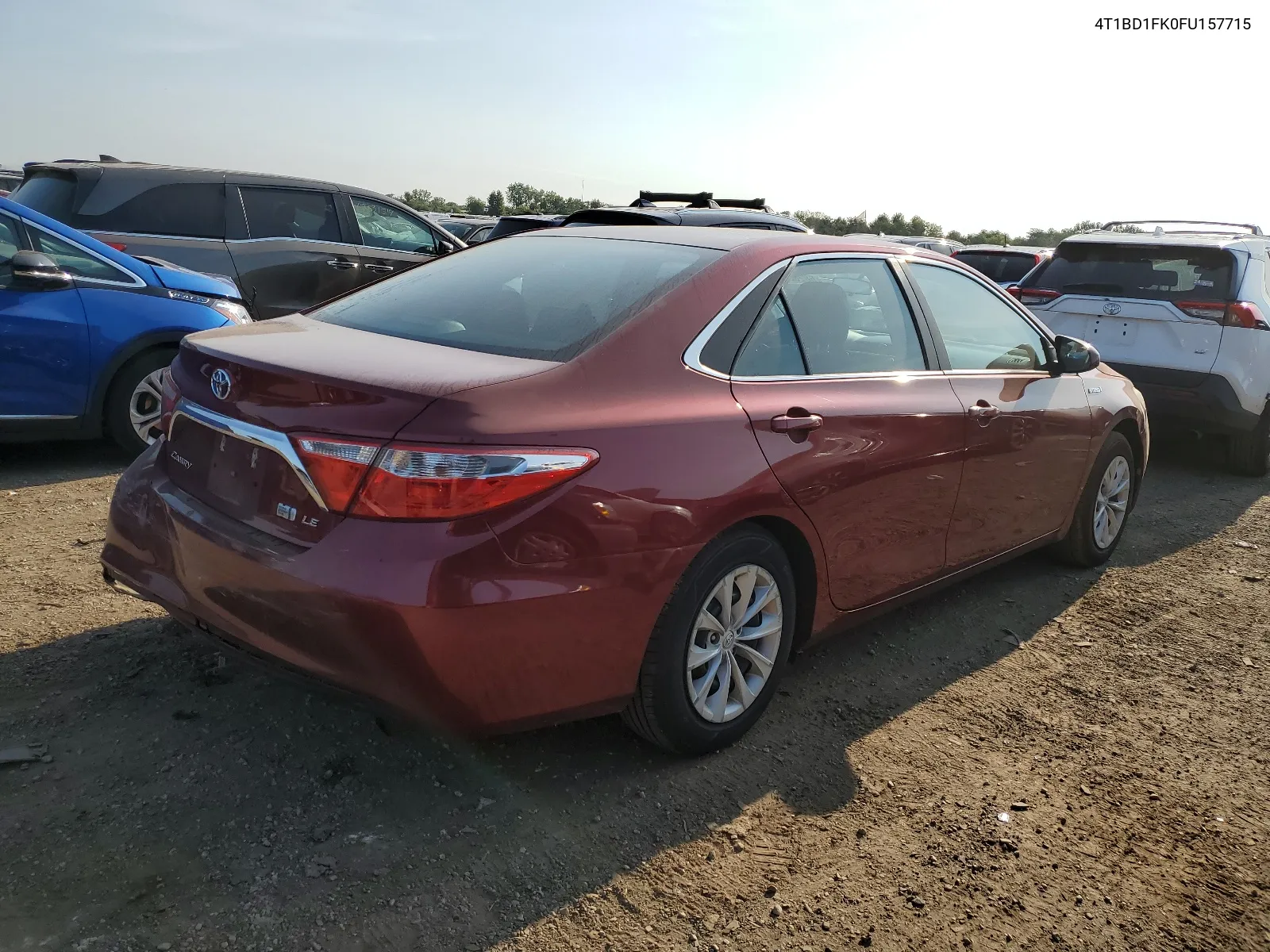 2015 Toyota Camry Hybrid VIN: 4T1BD1FK0FU157715 Lot: 68282784