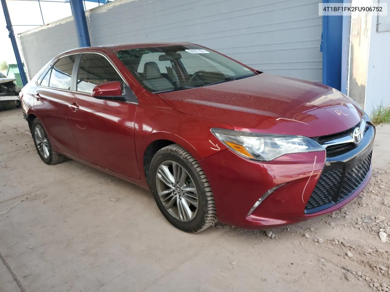 2015 Toyota Camry Le VIN: 4T1BF1FK2FU906752 Lot: 68887494