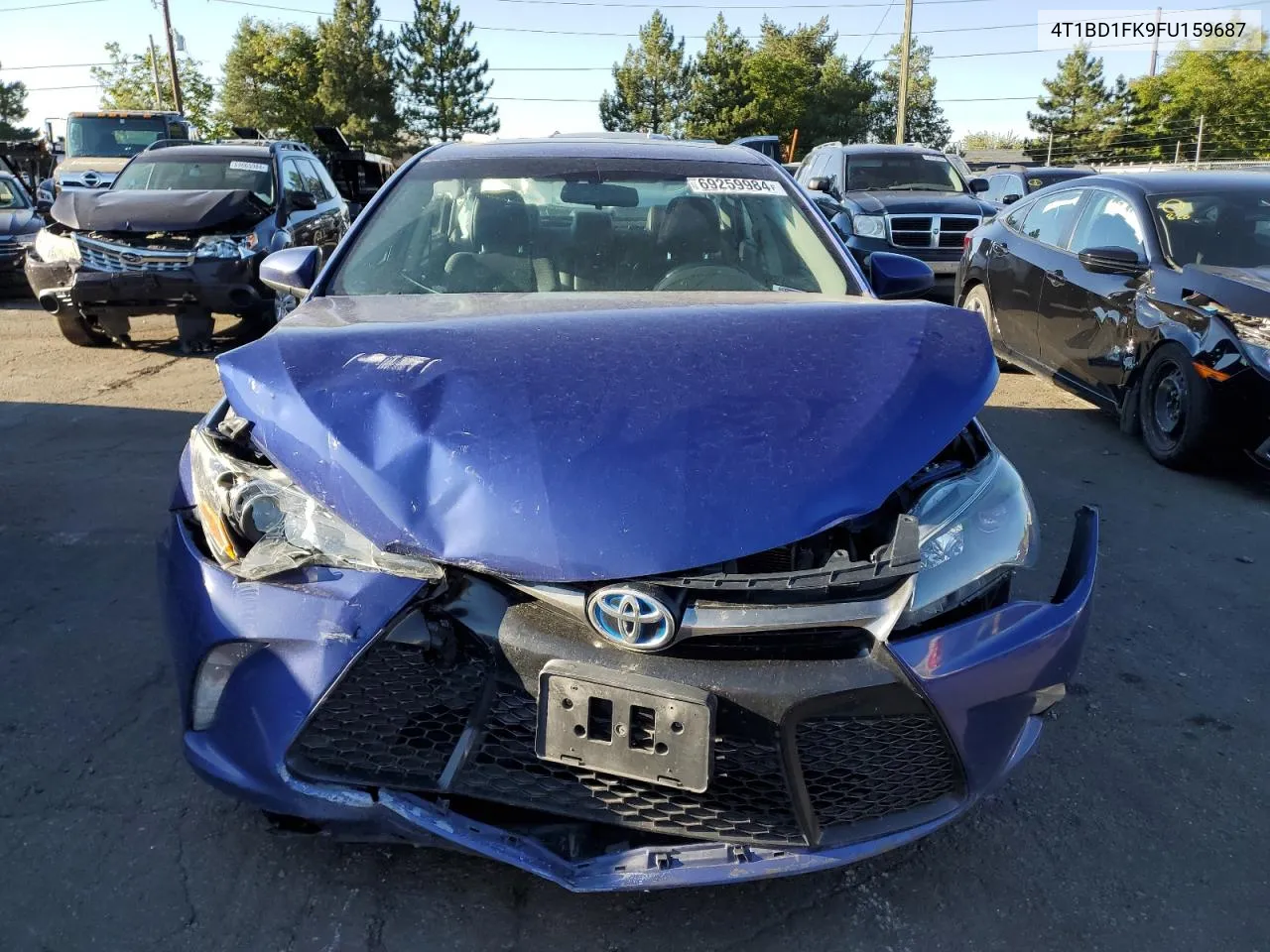 4T1BD1FK9FU159687 2015 Toyota Camry Hybrid