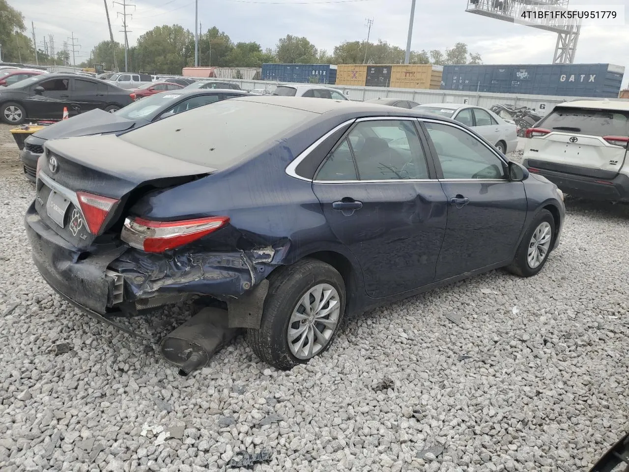 2015 Toyota Camry Le VIN: 4T1BF1FK5FU951779 Lot: 69296454