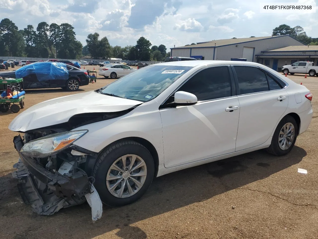 2015 Toyota Camry Le VIN: 4T4BF1FK0FR487368 Lot: 69401524