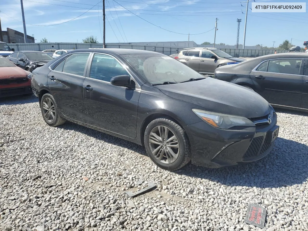 2015 Toyota Camry Le VIN: 4T1BF1FK4FU092409 Lot: 69445894