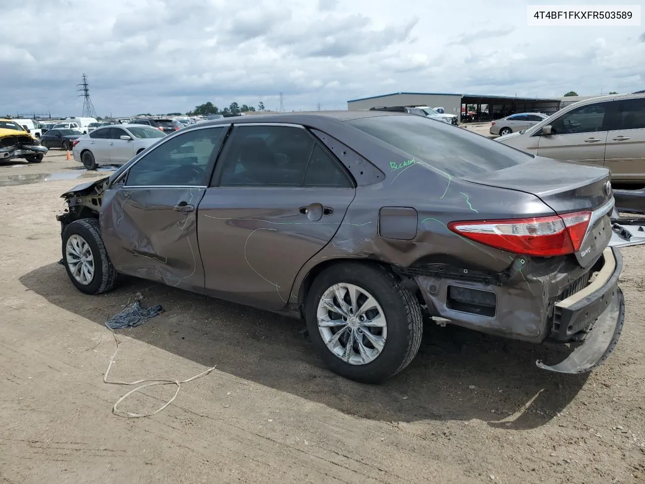 2015 Toyota Camry Le VIN: 4T4BF1FKXFR503589 Lot: 69502914