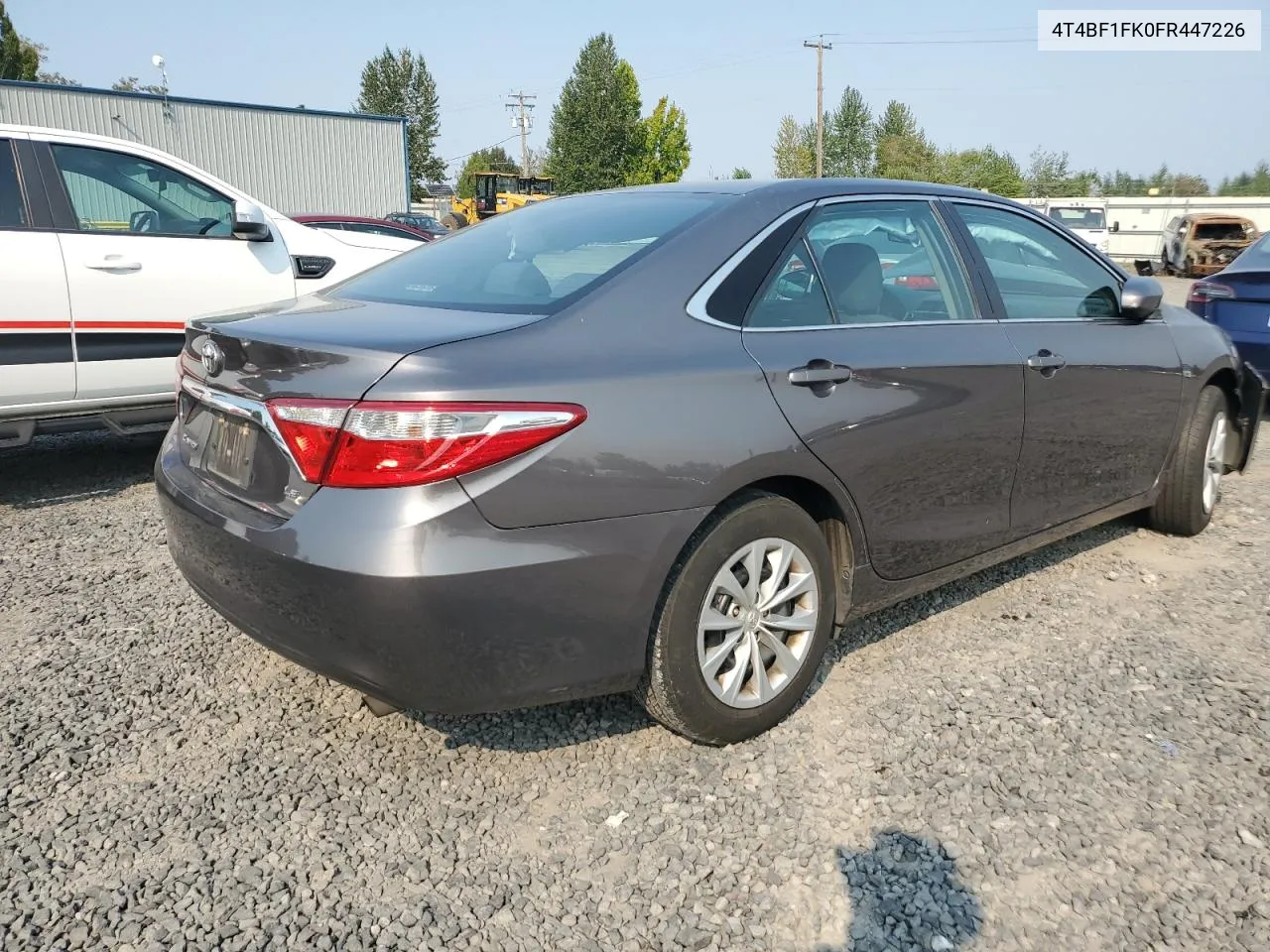 2015 Toyota Camry Le VIN: 4T4BF1FK0FR447226 Lot: 70271254