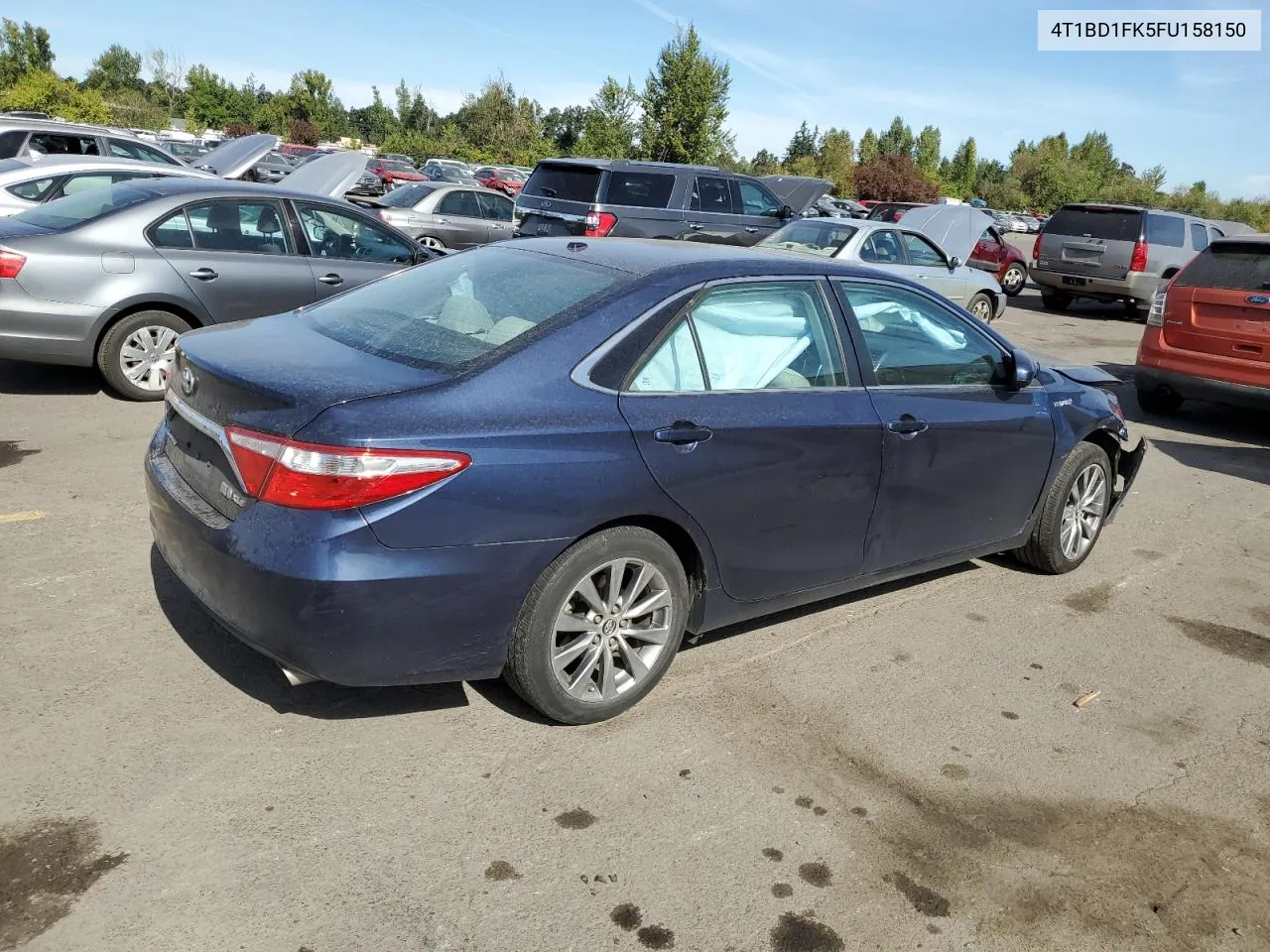 2015 Toyota Camry Hybrid VIN: 4T1BD1FK5FU158150 Lot: 70338784