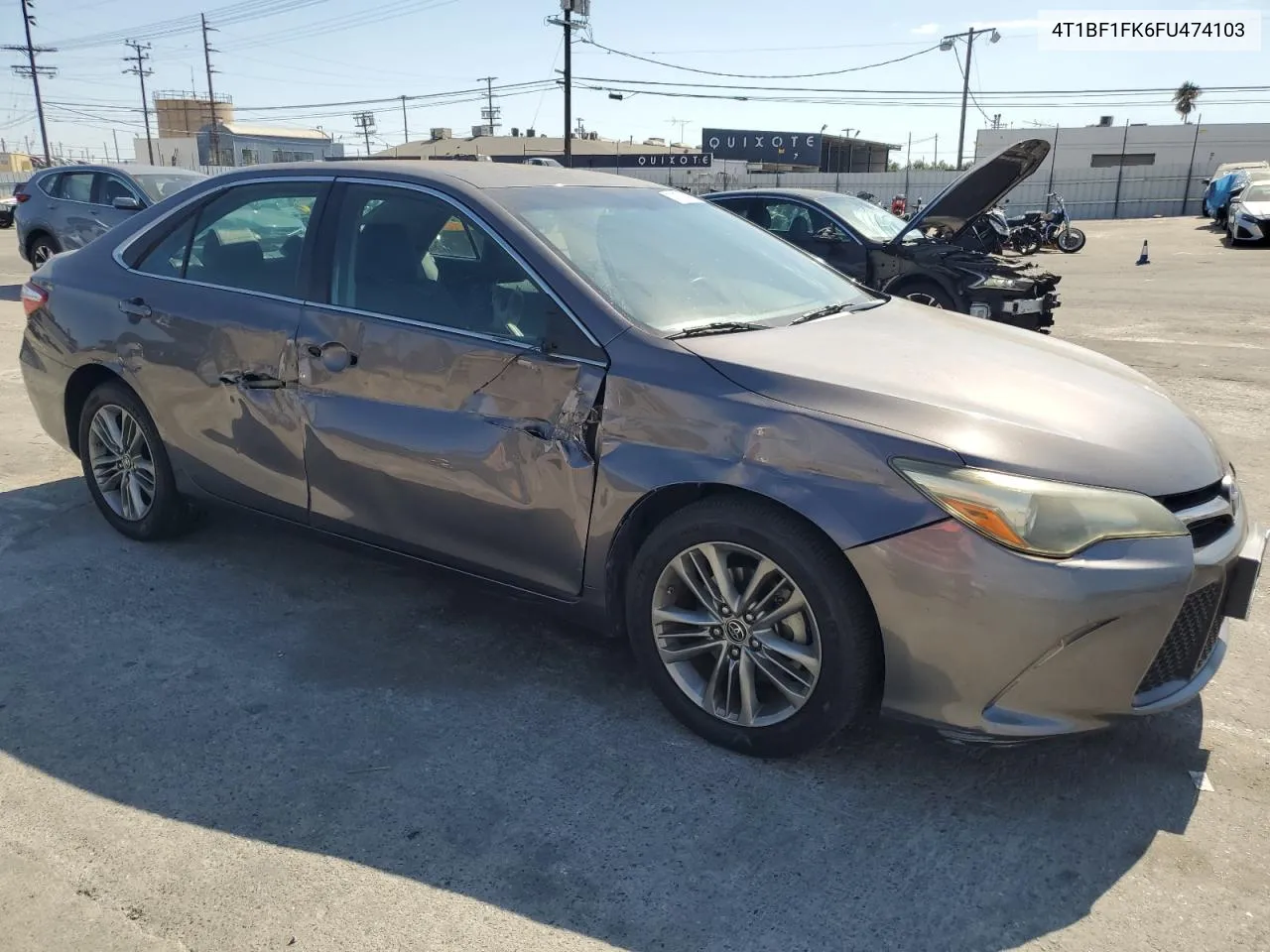 2015 Toyota Camry Le VIN: 4T1BF1FK6FU474103 Lot: 70372464