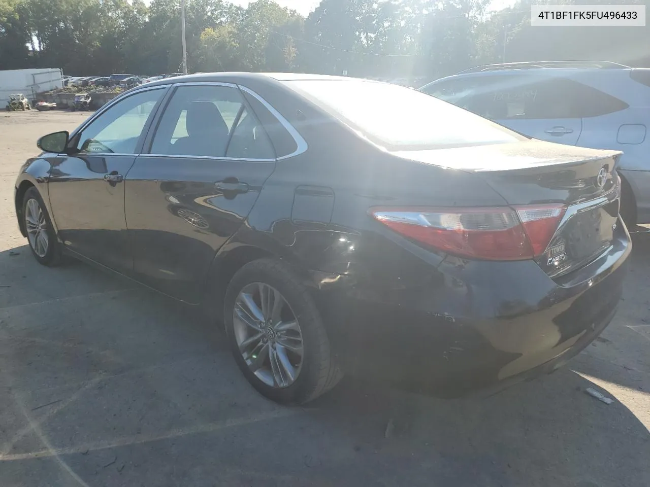 2015 Toyota Camry Le VIN: 4T1BF1FK5FU496433 Lot: 70537154