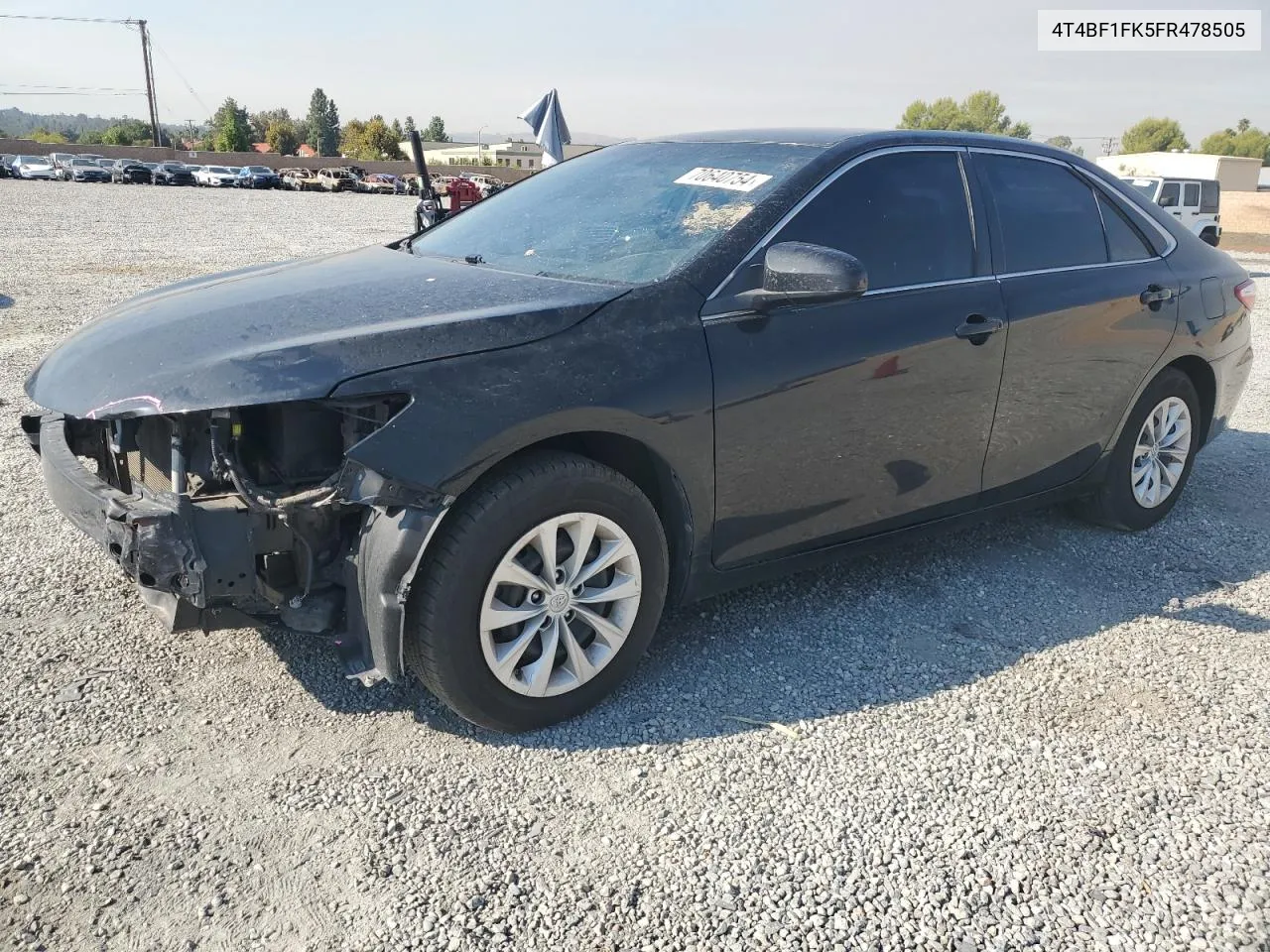 4T4BF1FK5FR478505 2015 Toyota Camry Le