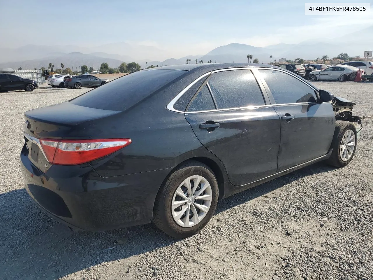 2015 Toyota Camry Le VIN: 4T4BF1FK5FR478505 Lot: 70640754