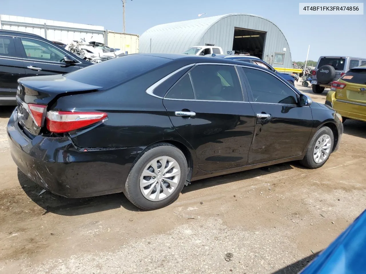 2015 Toyota Camry Le VIN: 4T4BF1FK3FR474856 Lot: 70685314