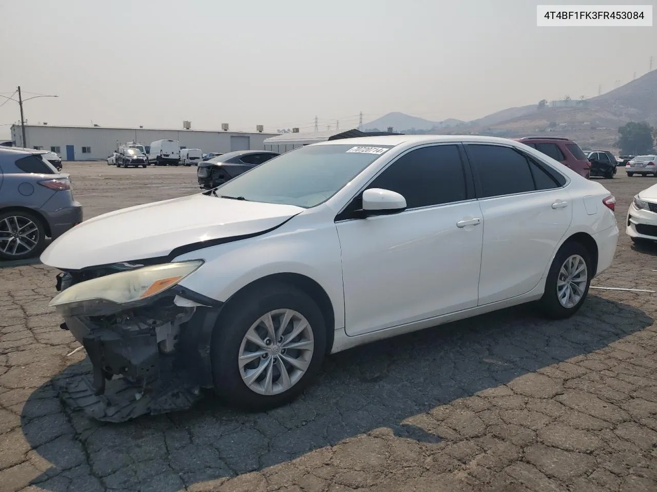 4T4BF1FK3FR453084 2015 Toyota Camry Le