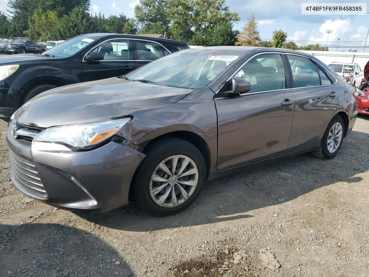 2015 Toyota Camry Le VIN: 4T4BF1FK9FR458385 Lot: 70766934