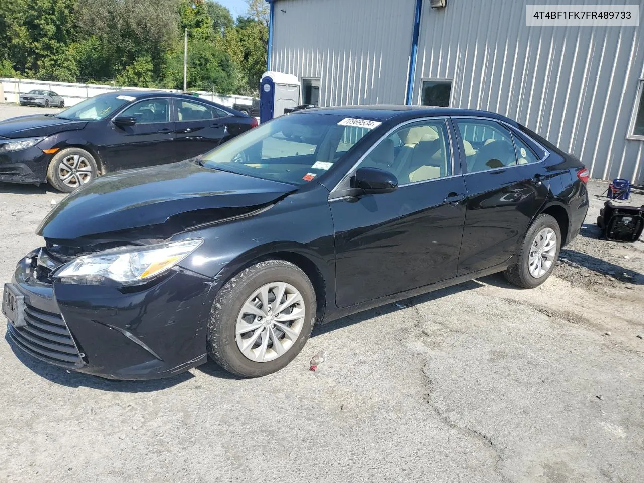 2015 Toyota Camry Le VIN: 4T4BF1FK7FR489733 Lot: 70969534