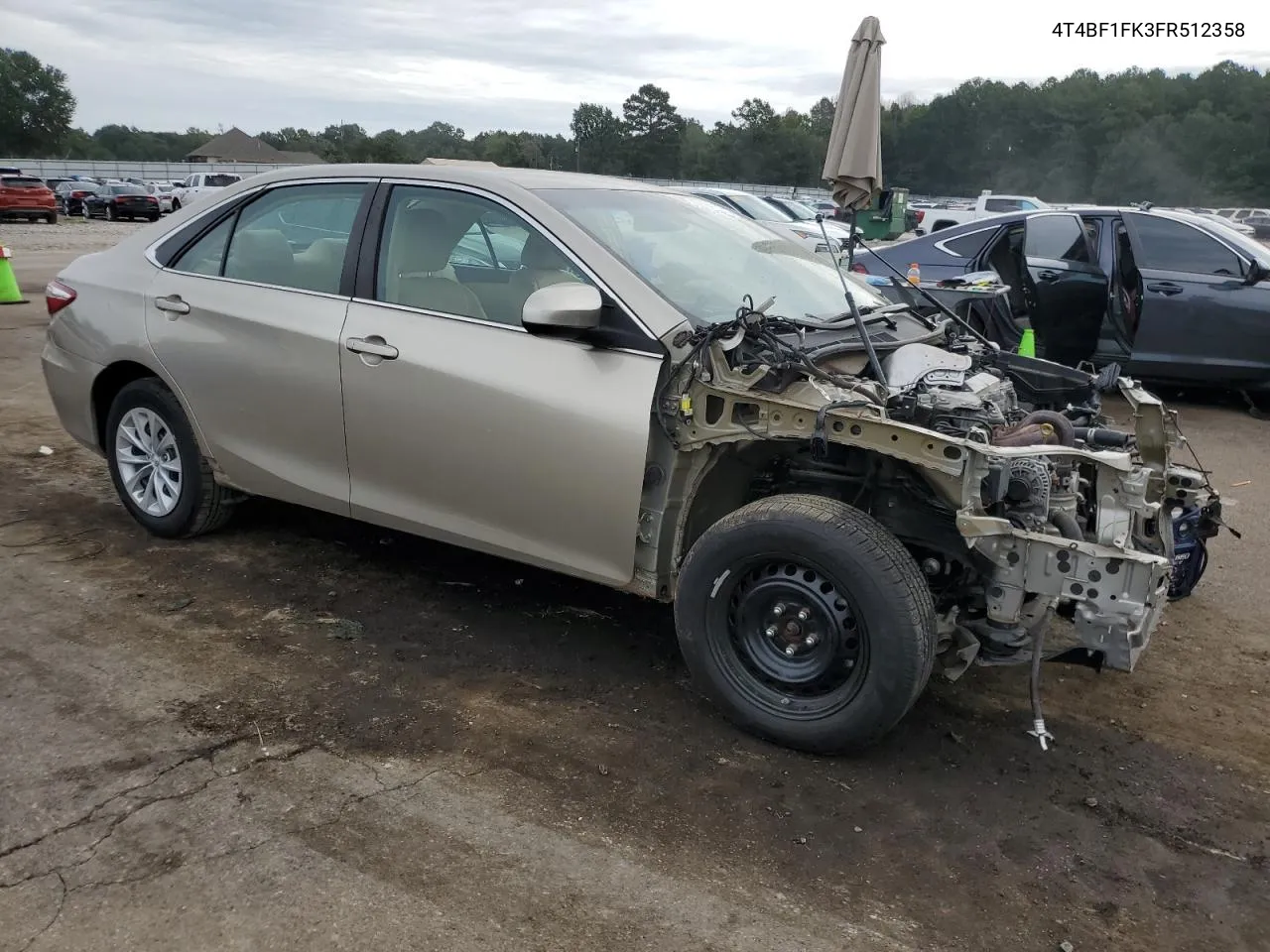 4T4BF1FK3FR512358 2015 Toyota Camry Le