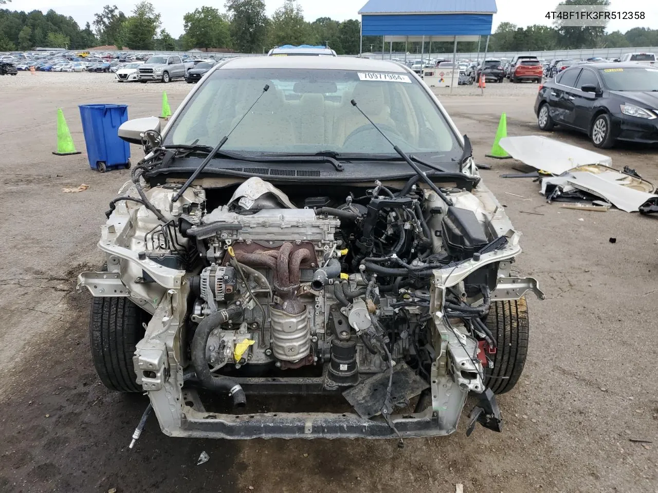 4T4BF1FK3FR512358 2015 Toyota Camry Le