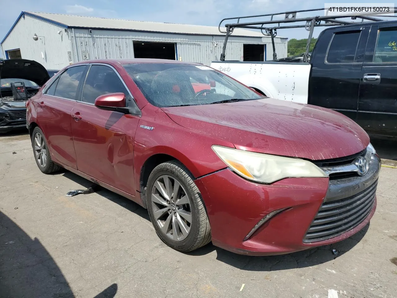 2015 Toyota Camry Hybrid VIN: 4T1BD1FK6FU150073 Lot: 71061294