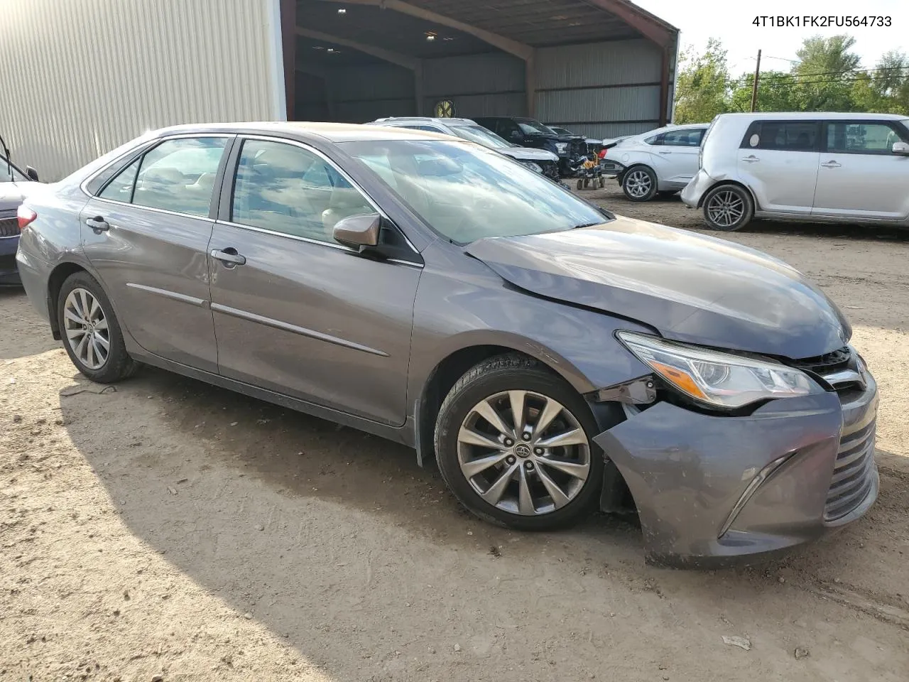 2015 Toyota Camry Xse VIN: 4T1BK1FK2FU564733 Lot: 71303314