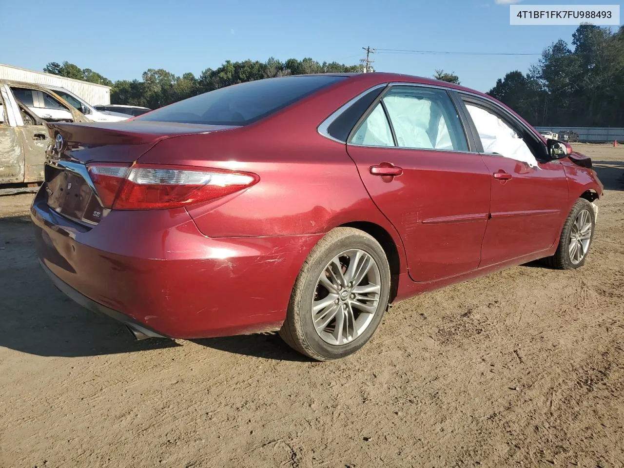 2015 Toyota Camry Le VIN: 4T1BF1FK7FU988493 Lot: 71468384