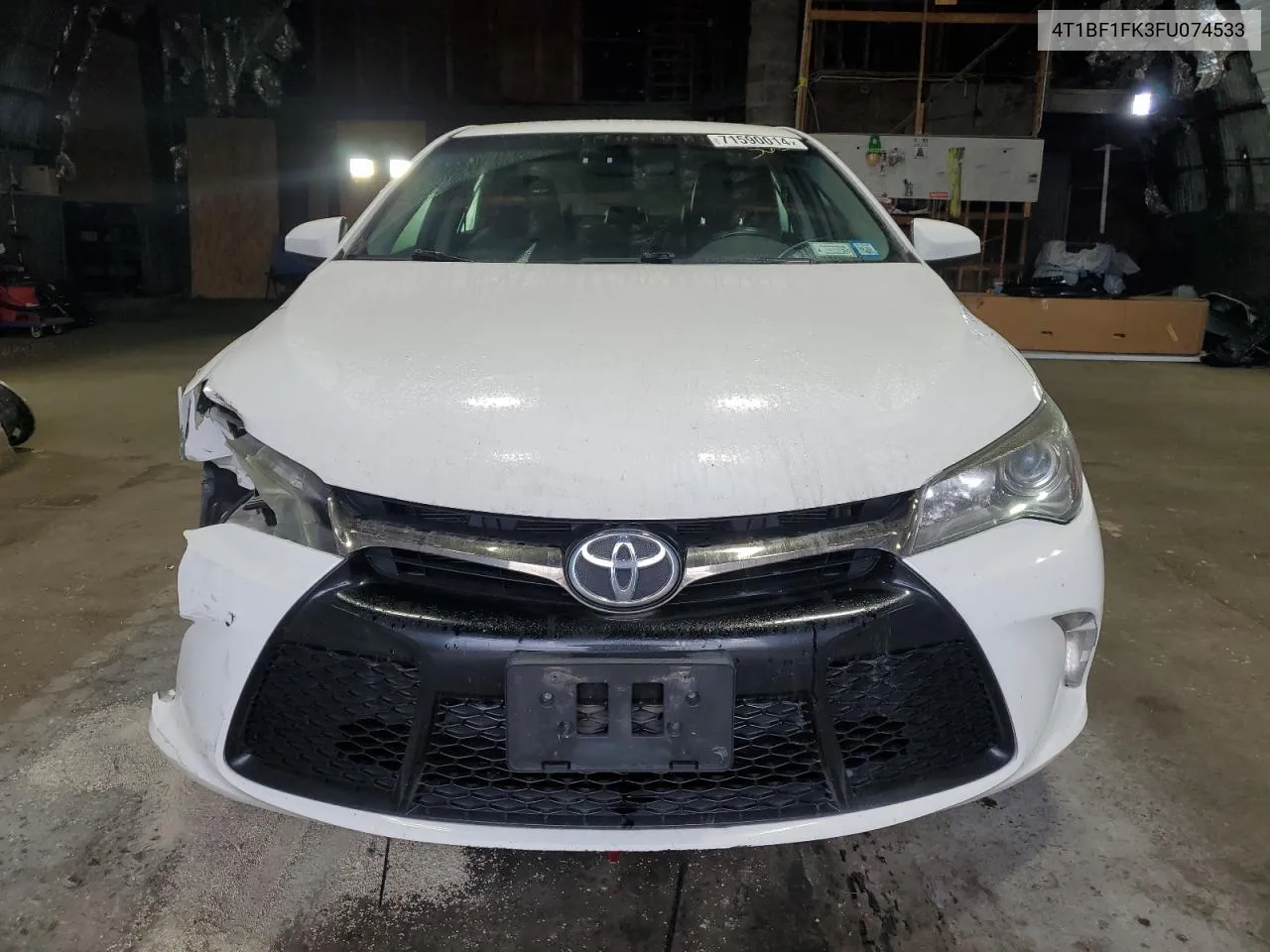 2015 Toyota Camry Le VIN: 4T1BF1FK3FU074533 Lot: 71590014