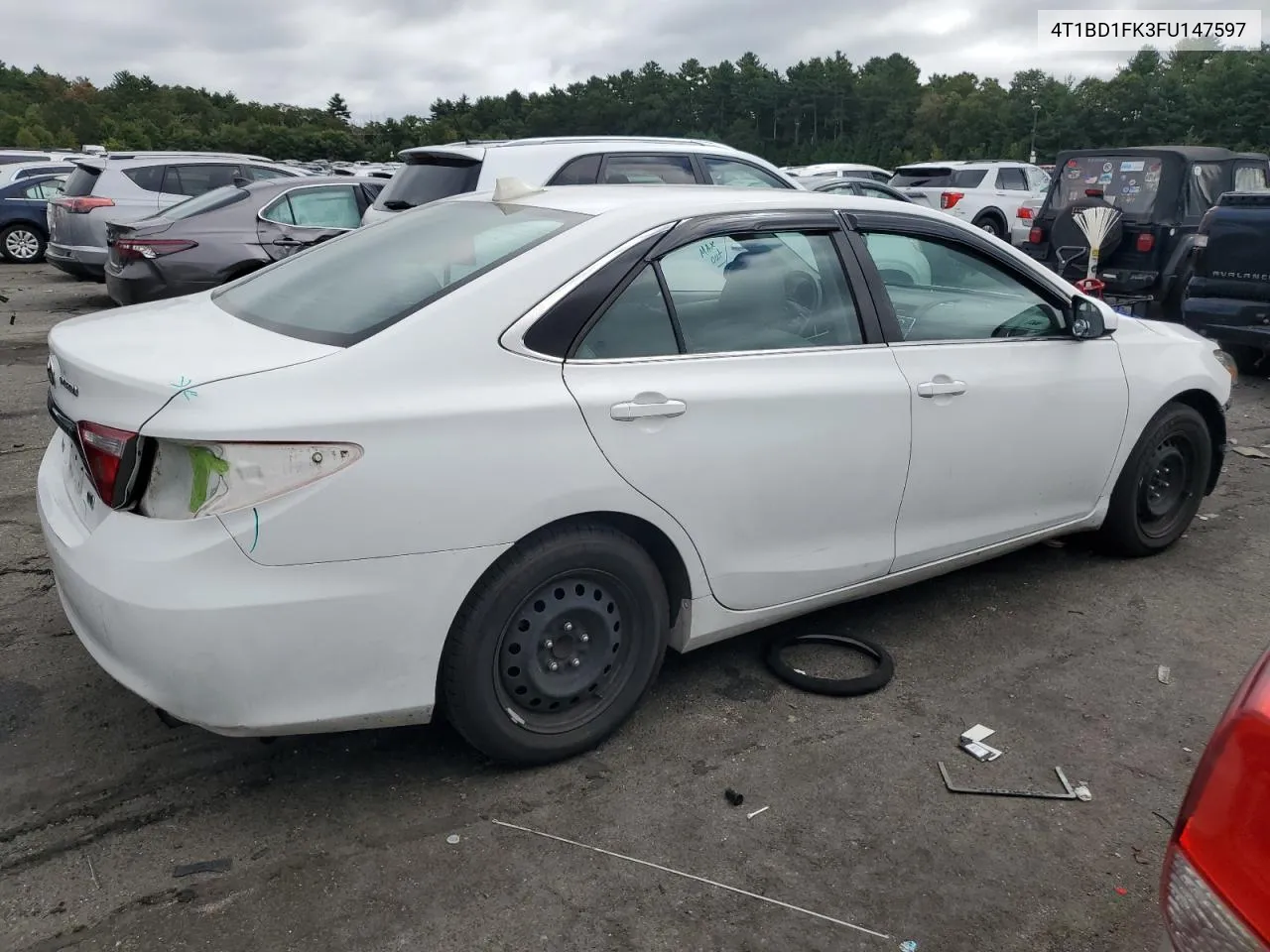 2015 Toyota Camry Hybrid VIN: 4T1BD1FK3FU147597 Lot: 71606984