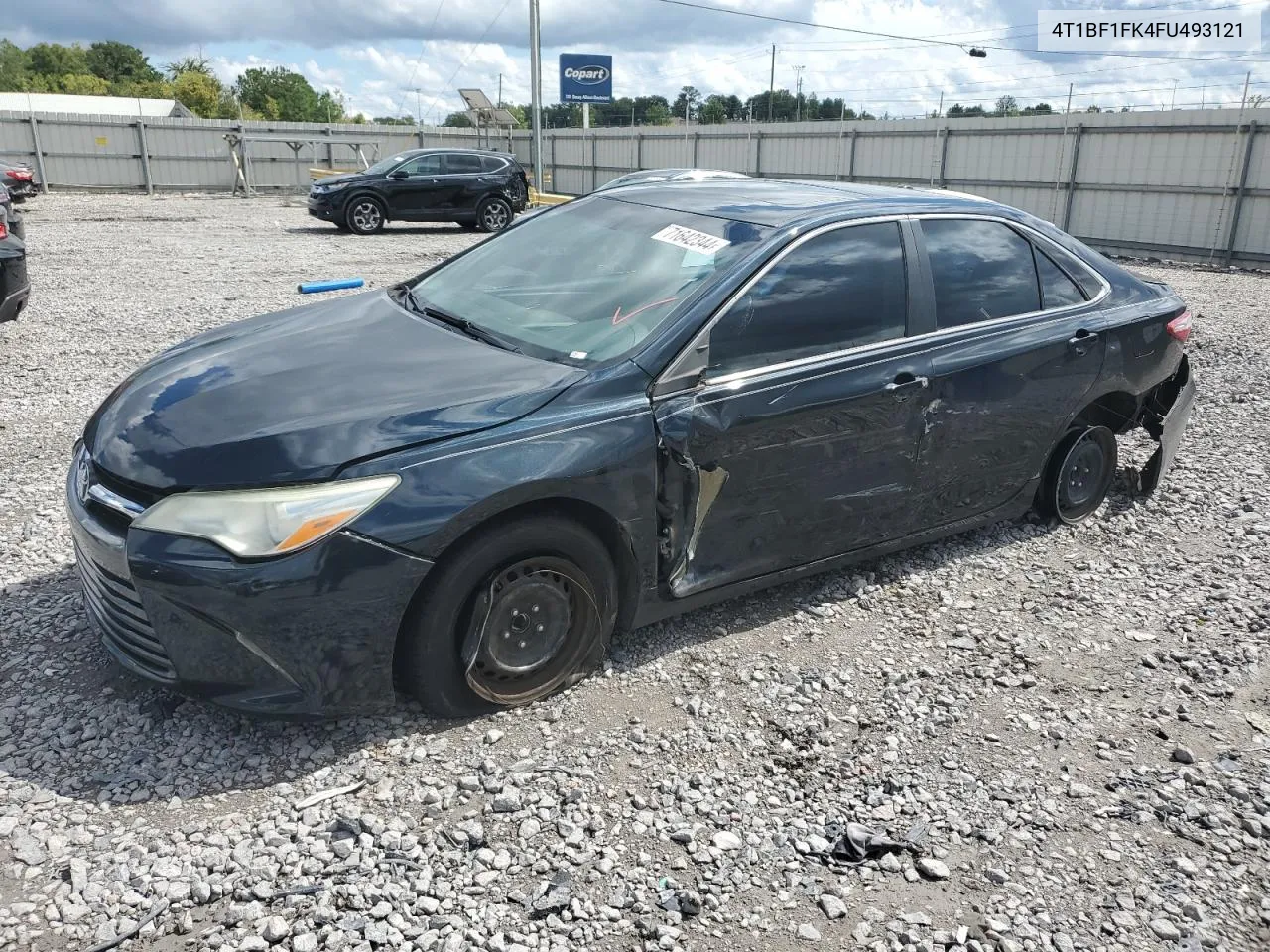 2015 Toyota Camry Le VIN: 4T1BF1FK4FU493121 Lot: 71642344