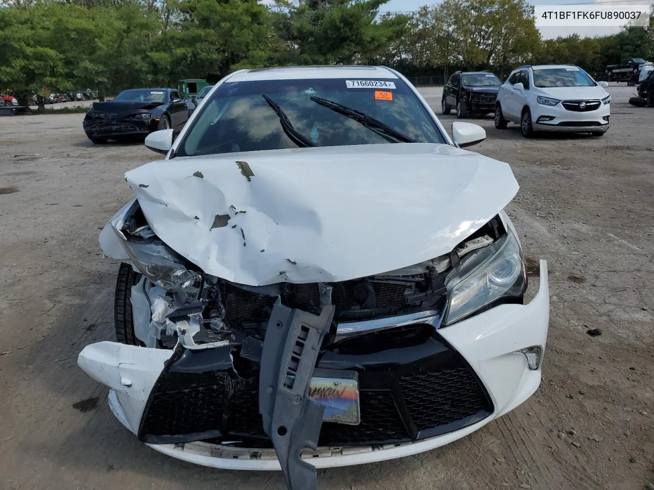 2015 Toyota Camry Le VIN: 4T1BF1FK6FU890037 Lot: 71660234