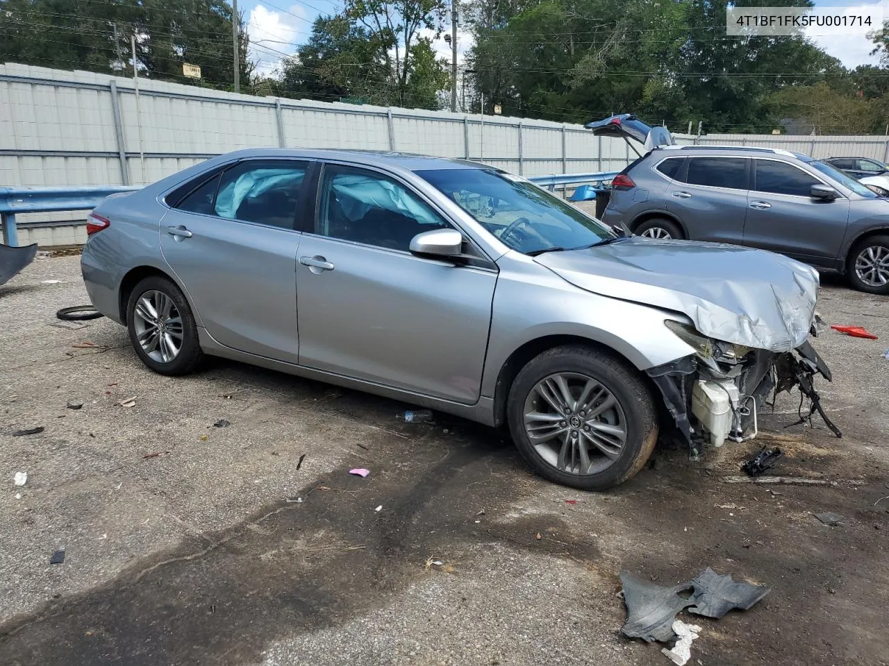 2015 Toyota Camry Le VIN: 4T1BF1FK5FU001714 Lot: 71661134